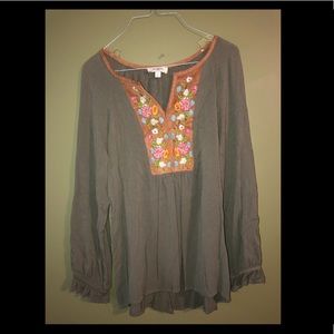 UMGEE embroidered blouse